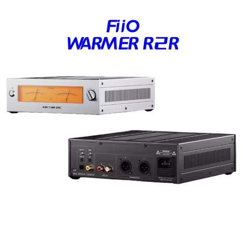FiiO WARMER R2R Desktop R2R Gallbladder Amplifier Decoder Electronic Tube Amplifier Decoder