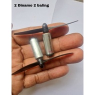 2pcs Dynamo DC Motor DIY Toy Plane 3v