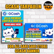GCASH Tarpaulin Available Here with Load Signage | WaterProof Print