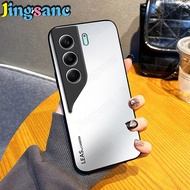 Jingsanc Ag Ốp mờ cho Tecno Camon 40 Pro 4G Ốp silicon mờ bao gồm tất cả vỏ lưng nhựa PC cứng chống 