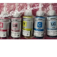 Original Epson 673 T673 Refill Ink L800 L805 L810 L850 L1800 - Blue