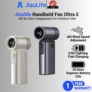 [1 Year Warranty] JisuLife Handheld Fan Ultra 2 High-speed Portable Fan 9000 mAh Outdoor All-in-One 