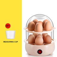 KUDIXIONG เครื่องลวกไข่ เรือกลไฟไข่อัตโนมัติปิดมัลติฟังก์ชั่ครัวเรือนหม้อหุงไข่ขนาดเล็กไข่นึ่งเครื่องอาหารเช้า