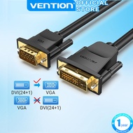 Vention DVI to VGA Cable DVI-D 24+1 1080P 60Hz Male to Male Converter DVI VGA Connector