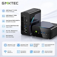 GMKtec K12 Mini PC AMD Ryzen 7 H 255 Desktop Mini Computers Radeon 780M