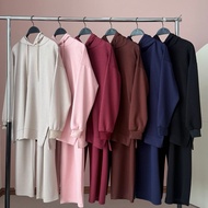 NAWLAA SWEATSHIRT HOODIE AIRPORT OUTFIT ONE SET HOODIE