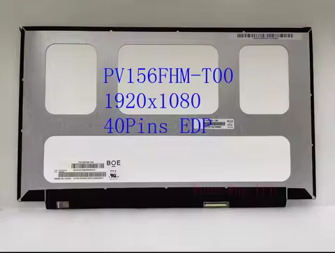 PV156FHM-T00 PV156FHM T00 1920x1080 EDP 40 Pins 15.6 inch Laptop LCD Touch Screen Matrix Panel Repla