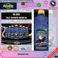 RS-959<< PUTOLINE FULLY SYNTHETIC 2-STROKE RACING MOTORCYCLE ENGINE OIL MINYAK MOTOR ENJIN 2T RS959 