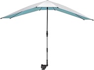 G4Free Double Chair Umbrella for 2 People with Adjustable Clamp, Sun Umbrella for Beach Chair, Recli