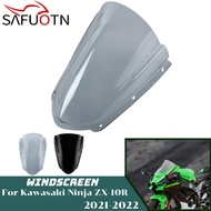 ZX10R Windshield Windscreen for Kawasaki Ninja ZX-10R 2021-2024 Motorcycle Wind Deflector Screen Shi