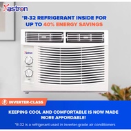 Astron Inverter Class .6 HP Aircon (window-type air conditioner | TCL-60MA | built-in air filter | a
