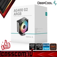 Deepcool AG400 G2 ARGB CPU Air Cooler (1X 120MM ARGB FAN + 4 HEATPIPES) Intel AMDheatsink Fan
