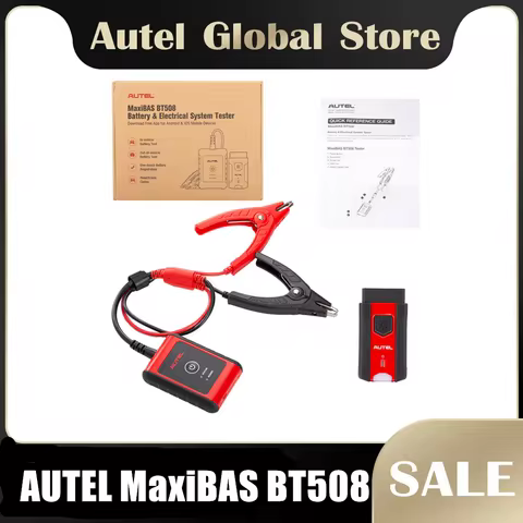 Autel MaxiBAS BT508 Car Battery Tester 6V 12V Load Tester 100-2000 CCA Added AUTOVIN, Electrical Res