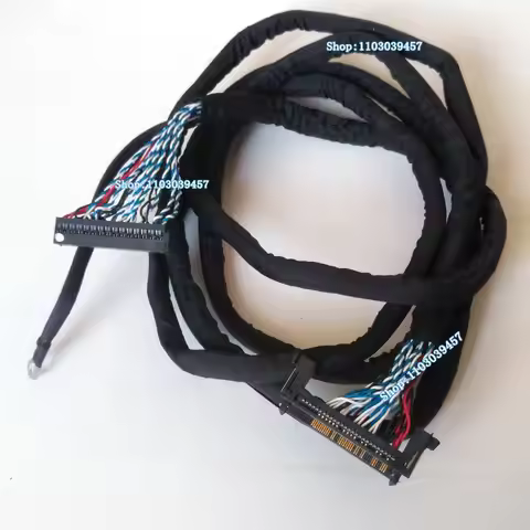 0.5 Pitch 51Pin FI-R51HL FI-RE51CL LVDS 2Ch 8bit Screen cable Line For LG Lcd Screen FI-RE51S-HF 51P
