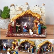 Ciudad de Belen Nativity Scene Tabletop Decoration HxW: 6x8.5 inches