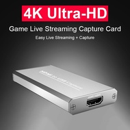 USB 3.0 1080P 4K HD Video Capture HDMI Game Capture Card Suitable for Game Live Broadcasts Video Recording Computer Accessories