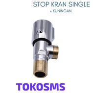 Brass toilet stop valve, stop faucet, pit faucet, brass sink stop valve