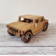 Custom model car, unique gifts for men, wooden toy car, custom toy car, Hummer.