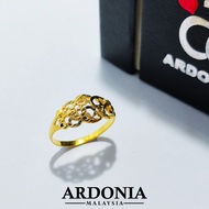 ARDONIA Cincin Sarang Emas 375 (9K Gold / 375 Gold)