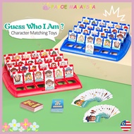 Payoe Who Is It? Board Game Memory Training Educational Guessing Games Funny Family Party Indoor Card Games