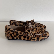 [พร้อมส่ง] WEAR.SOUL #S667-Leopard Boat Loafers