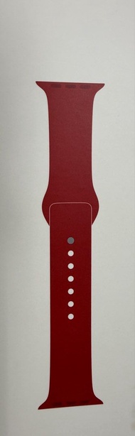 Apple Watch 44mm 紅色運動錶帶，原裝未開封