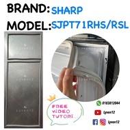 [SHARP-SJPT71RHS/RSL] REFRIGERATOR DOOR GASKET/GETAH PINTU PETI SEJUK