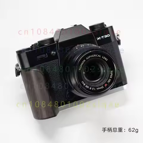 FOR Universal Retro Wooden Hand Grip For Fujifilm XT30 III XT30 II XT20 Ergonomic Camera Handle