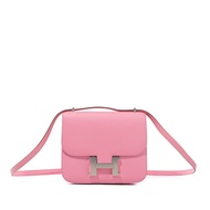 Hermès Bubblegum Pink Espom Mini Constance 18 Palladium Hardware, 2020