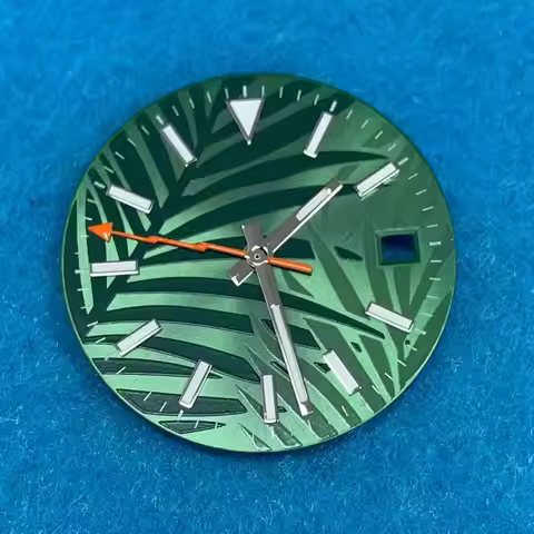 28.5mm Watch Dial Luminous Dial + Pointer for Mingzhu 2813 Movement for Miyoda 8215/8200/821A Watch