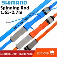 【COD&Stok Lokal】SHIMANO Joran Pancing Kuat 1.65-2.7M Joran Pancing Spinning Carbon Asli Kuat Joran B