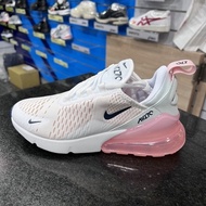 NIKE Wmns Air Max 270 Women's Casual Jogging Shoes AH6789-110 White Pink Cushion Comfortable Cushioning Popular Style