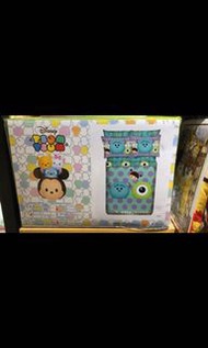 4尺半限時優惠*全新正品Disney迪士尼怪獸大學Tsum Tsum床品套裝被袋床單床笠枕袋四件套 🌟