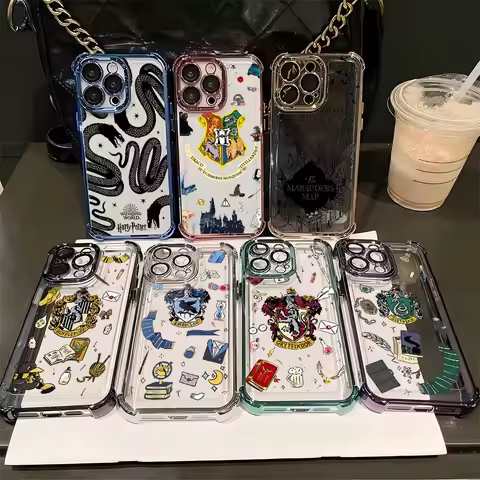 H-Harry P-Potter Plating Phone Case For Google Pixel 10a 10 9 8 7 9a 8a 7a Pro XL 5G Anti Fall Airba