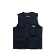 拳魂多口袋機能背心-深海藍