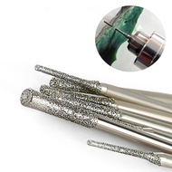 Glass Jade Drill Bits 0.8mm Head Diameter 2.35mm Shank Drill Bits Drilling Glass