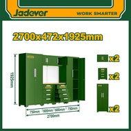 JADEVER ตู้เก็บเครื่องมือช่าง 6 ชิ้น รุ่น JDCS3A06