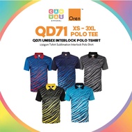 CANVAS x OREN SPORT Polyester Interlock Polo Unisex 150gsm Eco Dye Quick-Dry Cool Fit Sublimation Pr