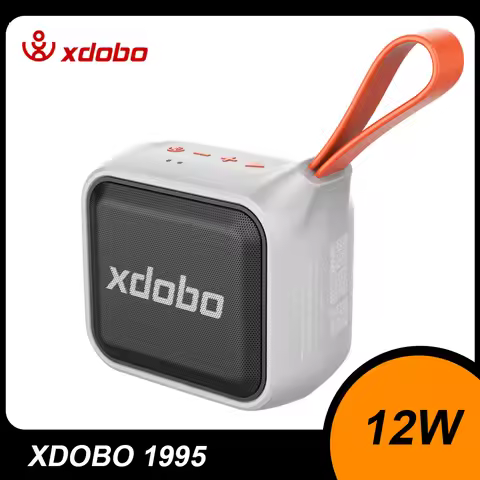 XDOBO Prince 1995 12W Subwoofer Powerful Portable Smart Speaker Waterproof Bluetooth 5.2 Deep Bass S