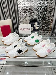 Valentino華倫天奴 Joie de Jouer系列 魔術貼 厚底 面包鞋 情侶款 休閑 運動鞋 小白鞋