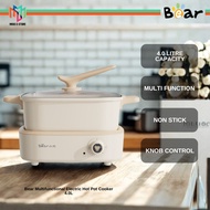 Bear BMC-CM40L Multifunctional Electric Hot Pot Cooker Durable 4.0L-6.5L Non Stick BMC-CM65L Periuk 