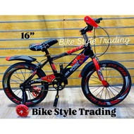BASIKAL BUDAK / Basikal 16inch /BASIKAL SPIDERMAN / BICYCLE KIDS / Basikal Budak Budak / 16 inch bas