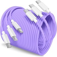 USB C to USB C for Apple iPhone 15 Charger Cable[3-Pack 10ft],Fast Long USB C to USB C Fast Charging