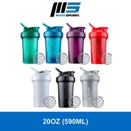 Blenderbottle Classic V2 20oz | Protein Shaker Bottle | BlenderBall | Round Base | BPA Free