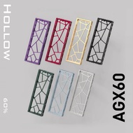 -LW- (Special Offer) 60% Keyboard Hollow WOOTING60HE Aluminum Alloy Shell CNC Anodizing AGX60