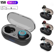 【Exclusive Offer】 Y50 Bluetooth Earphones Tws In Ear Bluetooth Sports Earbuds With Microphone Stereo Y30 Wireless Headphones For Ios