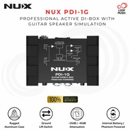 NUX PDI-1G Professional Active Direct Box with Guitar Cabinet Simulation (DI Box) - 4x12" Cab Sim