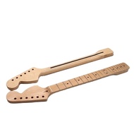 คุณภาพสูงสไตล์ Fender ST คอกีตาร์ไฟฟ้าใหญ่/Smali Head 22Fret 25.5นิ้วเมเปิ้ล Fingerboard ไม้ชิงชัน5.