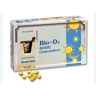 Sun Pharma Nord Bio-D3 800IU Cholecalciferol (30 tabs) Vitamin D