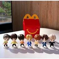 McDonald's McDonalds Mcd Mekdi Happy Meal Toy X TinyTAN FULL SET 7pcs insipred by BTS Throwback/Enco